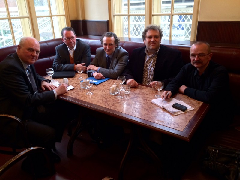 Detlef Werner, Harald Baal, Tim-Rainer Bornholt, Matthias Sandel, Wigbert Schwenke