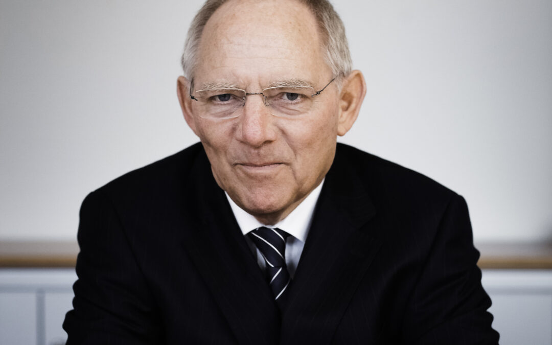 Finanzpolitisches Symposium – Würdigung Dr. Wolfgang Schäuble MdB