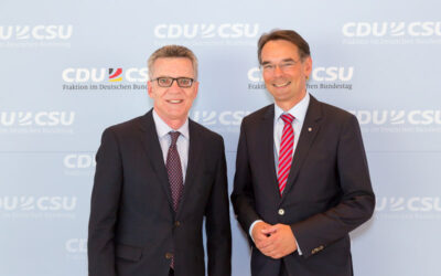 Bundesinnenminister zu Gast in der AG Kommunalpolitik