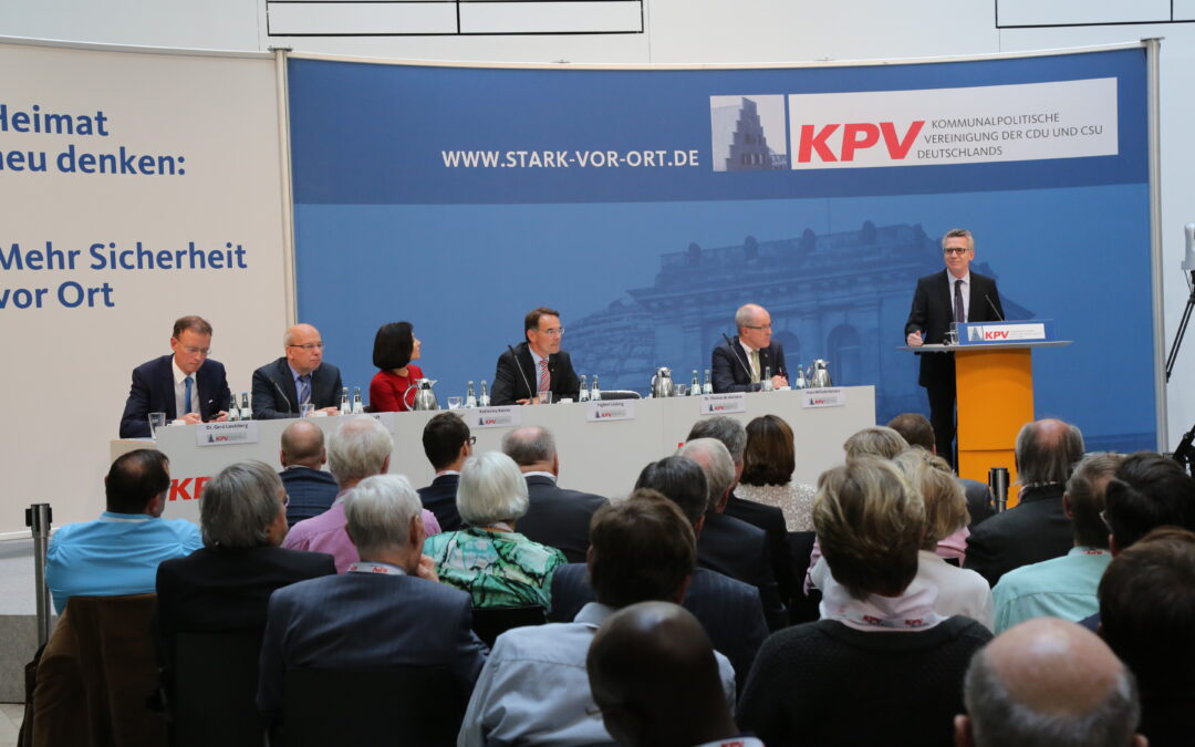 KPV: Heimat neu denken: Mehr Sicherheit vor Ort