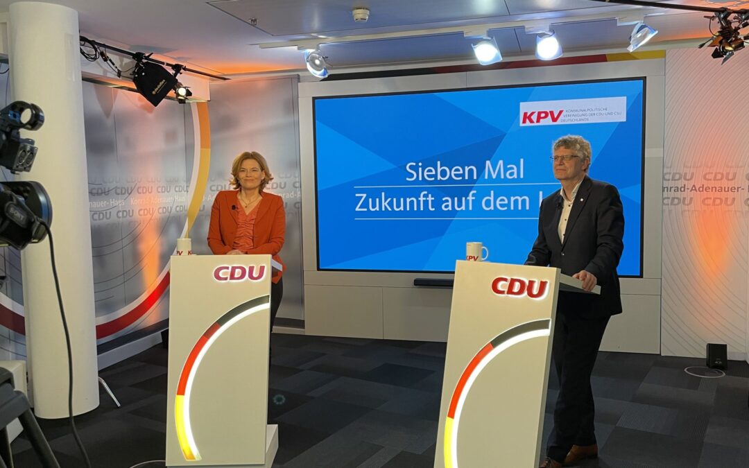 Julia Klöckner und Christian Haase starten Zukunftsoffensive für die ländlichen Räume