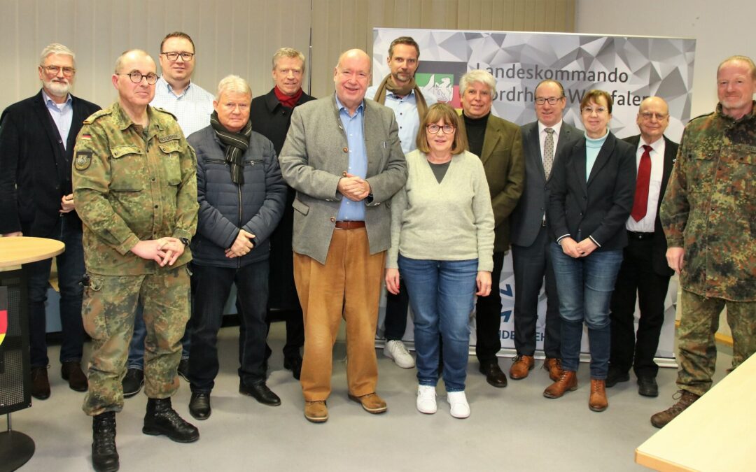 Besuch beim Bundeswehr Landeskommando Nordrhein-Westfalen