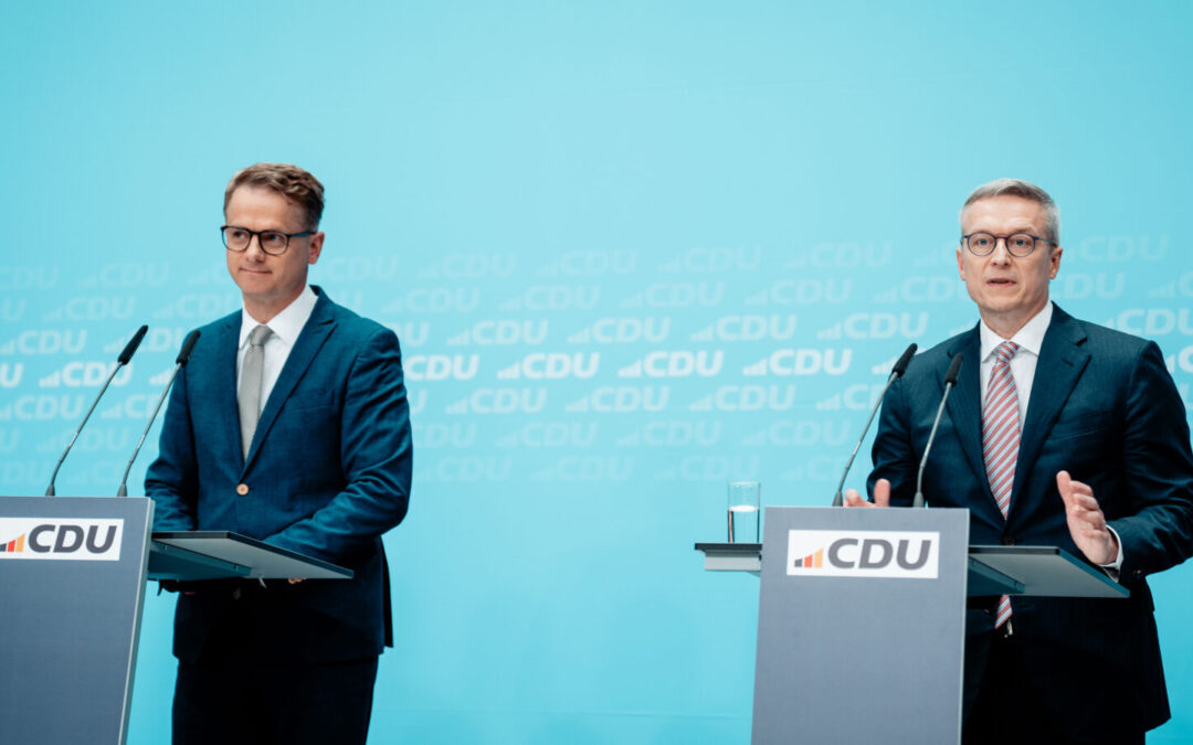 Pressekonferenz und Vorstellung des Ministeriums für Digitalisierung und Staatsmodernisierung