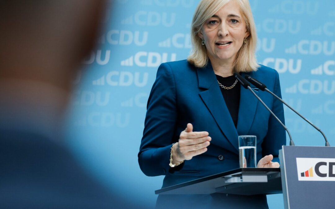 Pressekonferenz mit Nina Warken und Carsten Linnemann