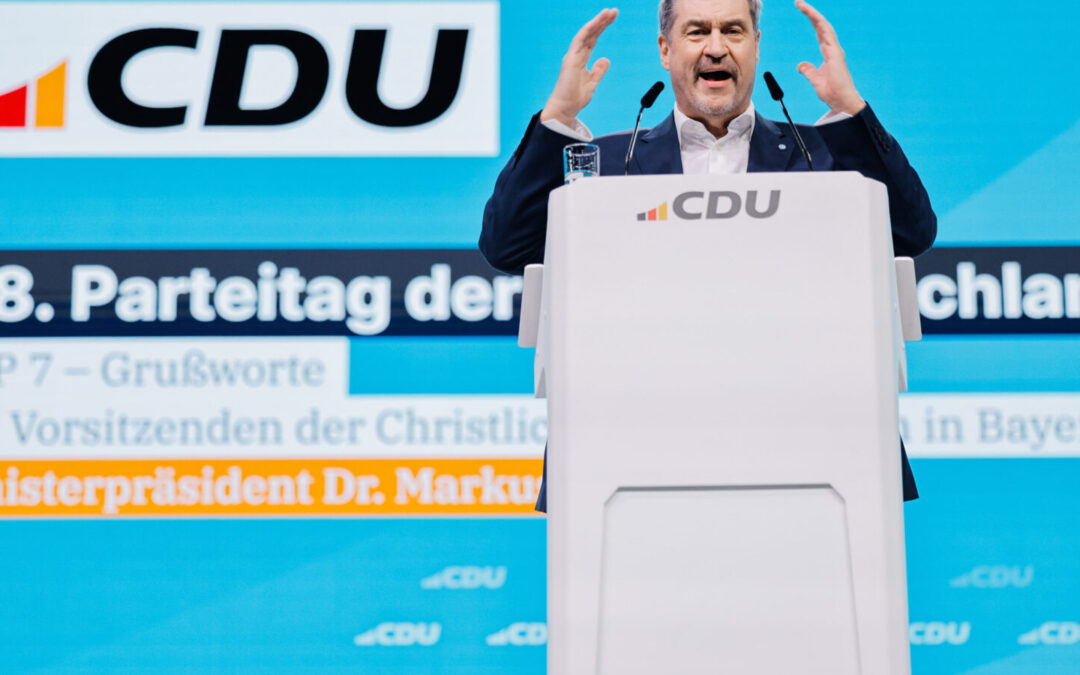 Stuttgarter Signal: Söder beschwört die Einheit der Union