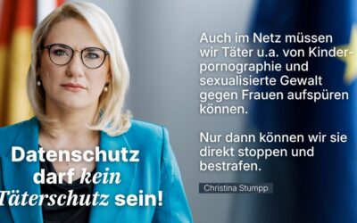 Sicherheit im Netz: IP-Adressen speichern!