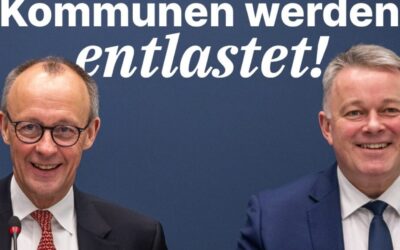Bund und Länder einig: Kommunen werden entlastet