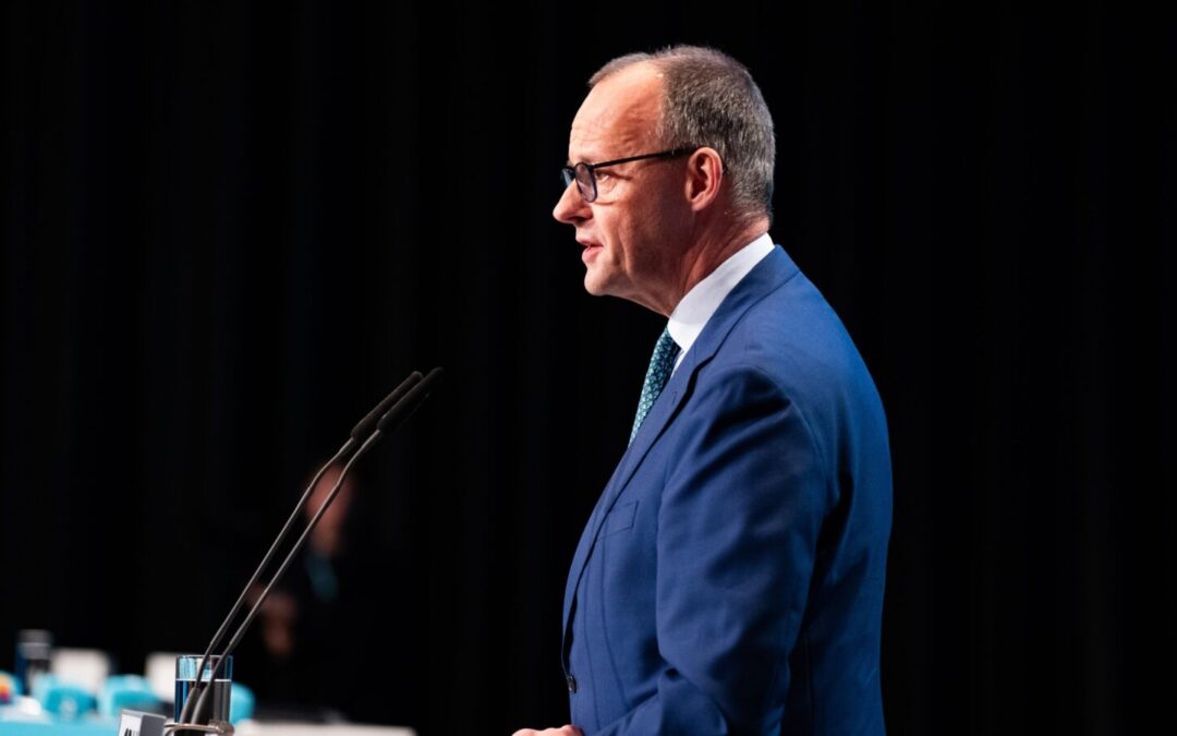 Merz beim ostdeutschen Wirtschaftsforum