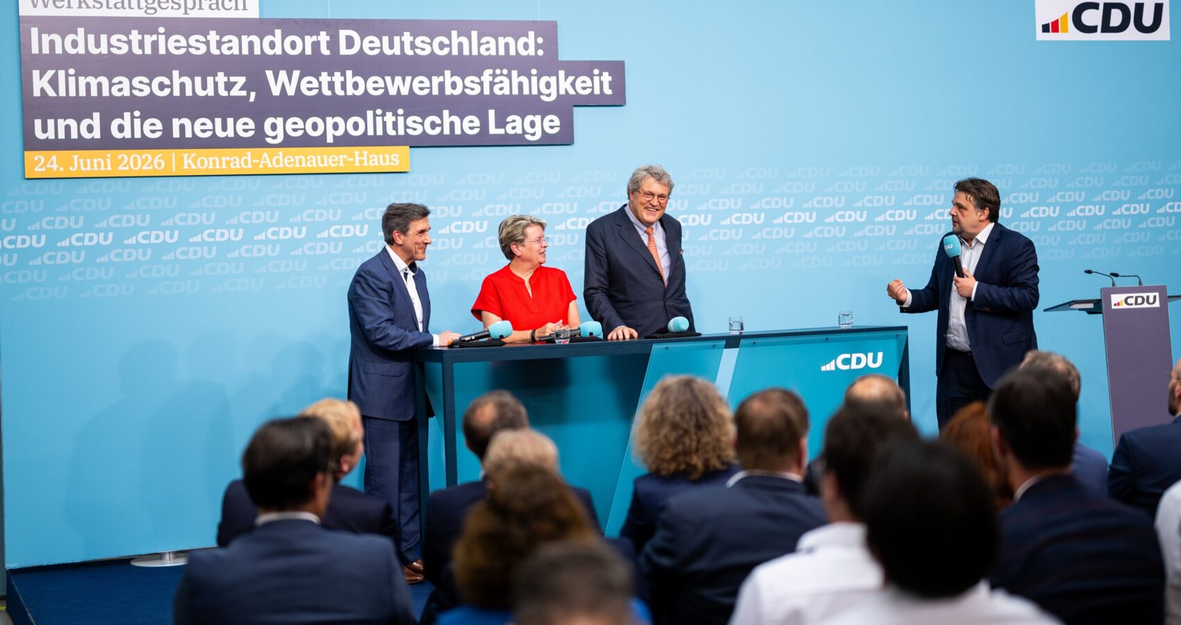 CDU-Werkstattgespräch: Industrie im Wettbewerb