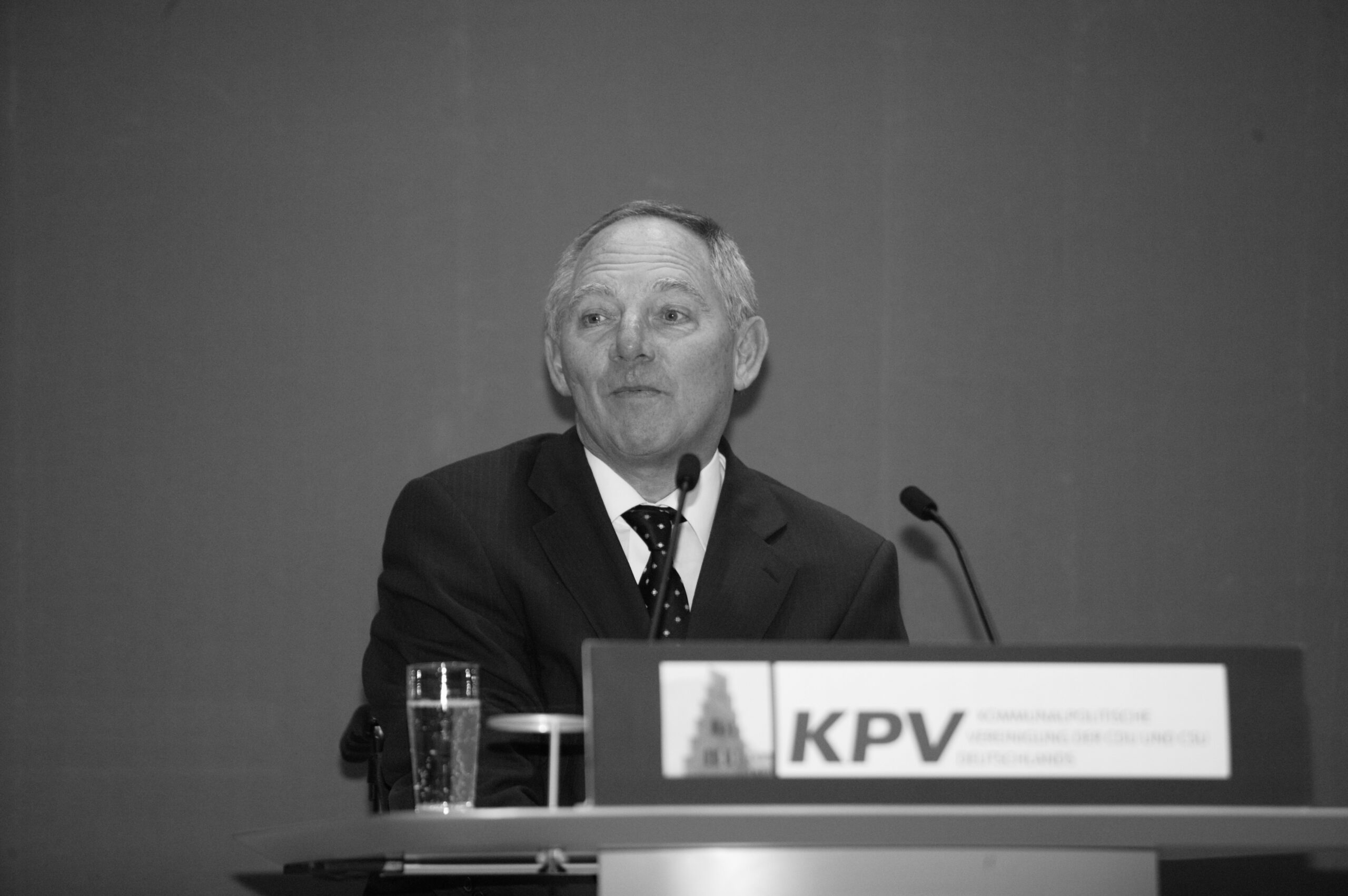 Wir Trauern Um Wolfgang Schäuble - KPV