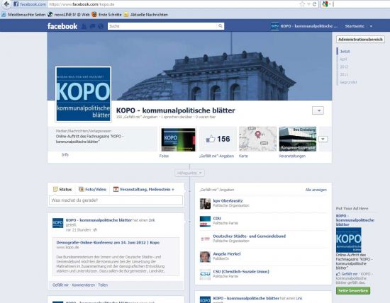 KOPO mit neuer Facebook-Adresse