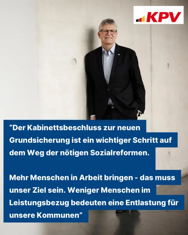 Wichtiger Kabinettsbeschluss heute. 

#kpv #starkvorort